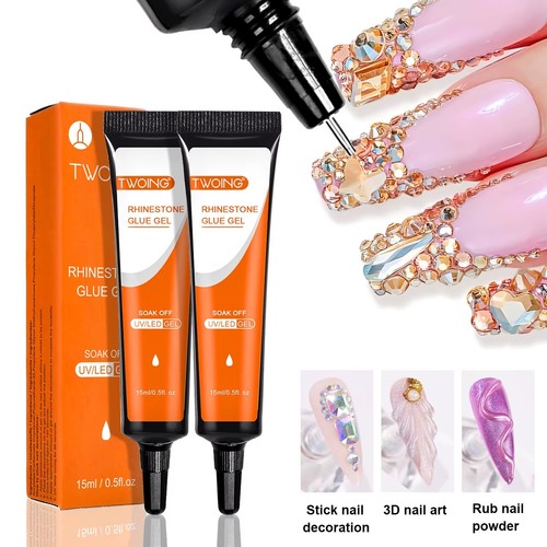 15ml nail rhinestone - 15ml, gel