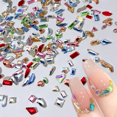 300pcs mini colorful nail - 300pcs,