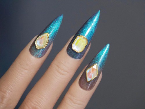 5pcs aurora zircon polar - aurora,