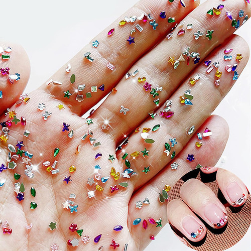 Colorful rhinestones - colorful,