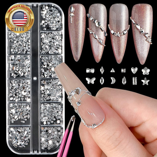 Grids silver nail - grids,