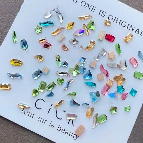 Mini nail art - mini, rhinestones
