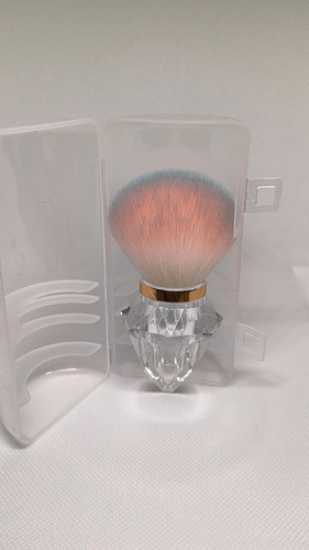 Crystal nail dust brush - nail,