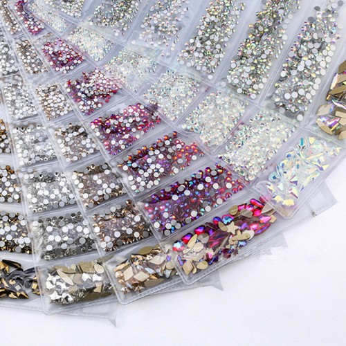 1788pcs mixed size nail art - nail,