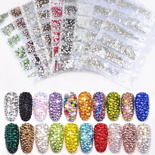 1304pcs glitter nail - glitter,