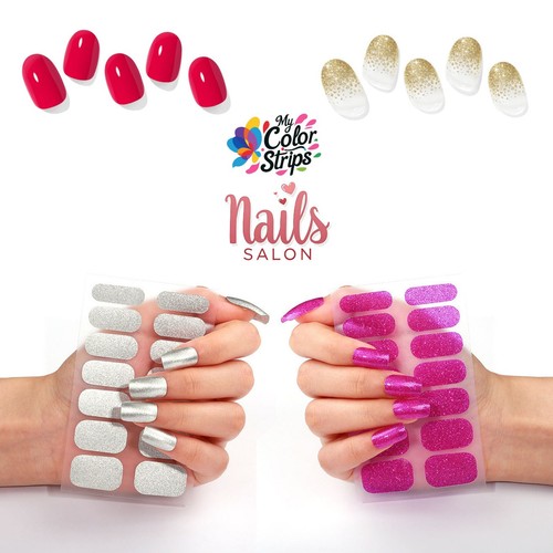 Full size nail wraps stickers - full,