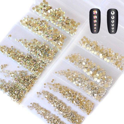 1728pcs crystal nail art - 1728pcs,