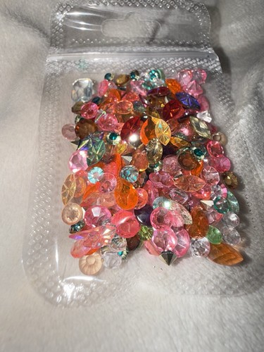 100pcs mixed shape - mixed, colored