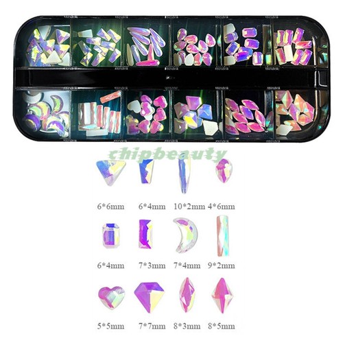 Nail art rhinestones - 3d,