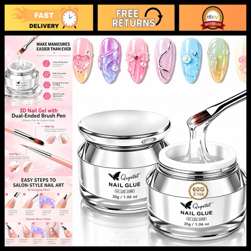 30g nail rhinestone glue - 30g,