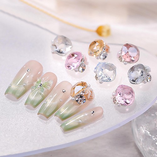 Crystal nail charms - charms:, 3d