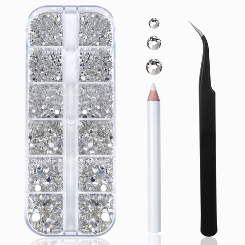 Nail art rhinestones kit - nail,