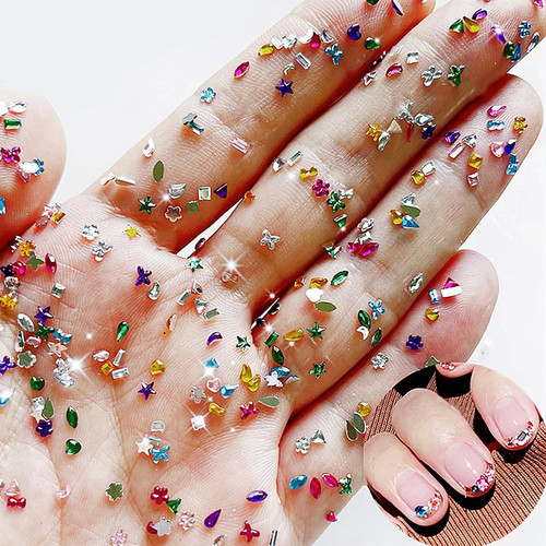 Colorful rhinestones - colorful,