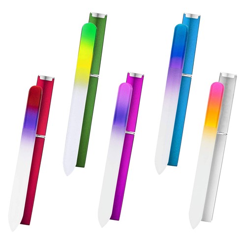 Pack glass nail file with - nail,
