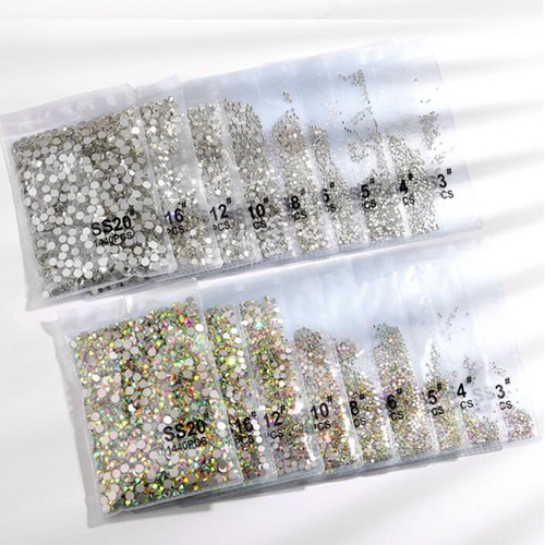 1440pcs crystal rhinestones - crystal, ab